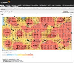 SolarWinds NPM Wireless Heat Maps