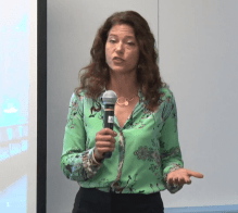 Sue Graham Johnston introduces 128 Technologies to the Tech Field Day Delegates